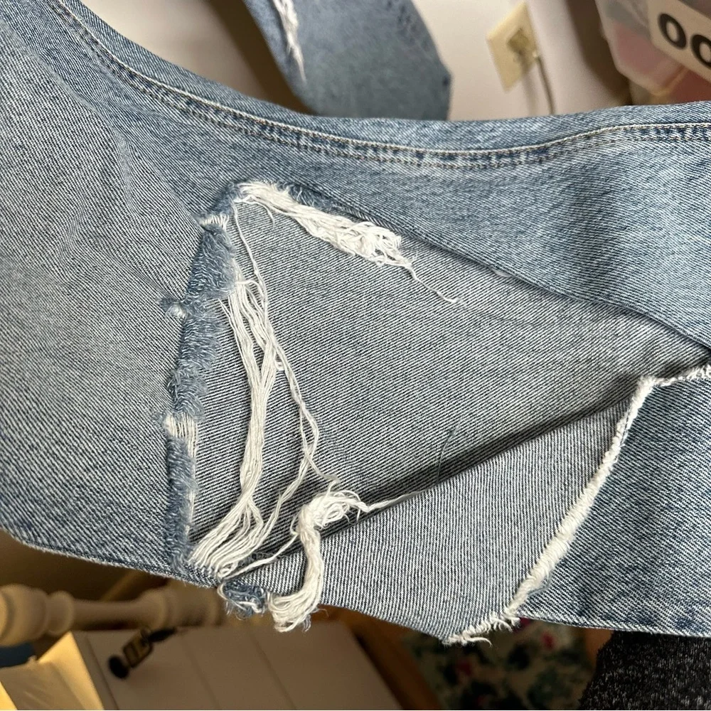 Agolde 90s Pinch Waist Jeans in Backdrop - Picture 3 of 10